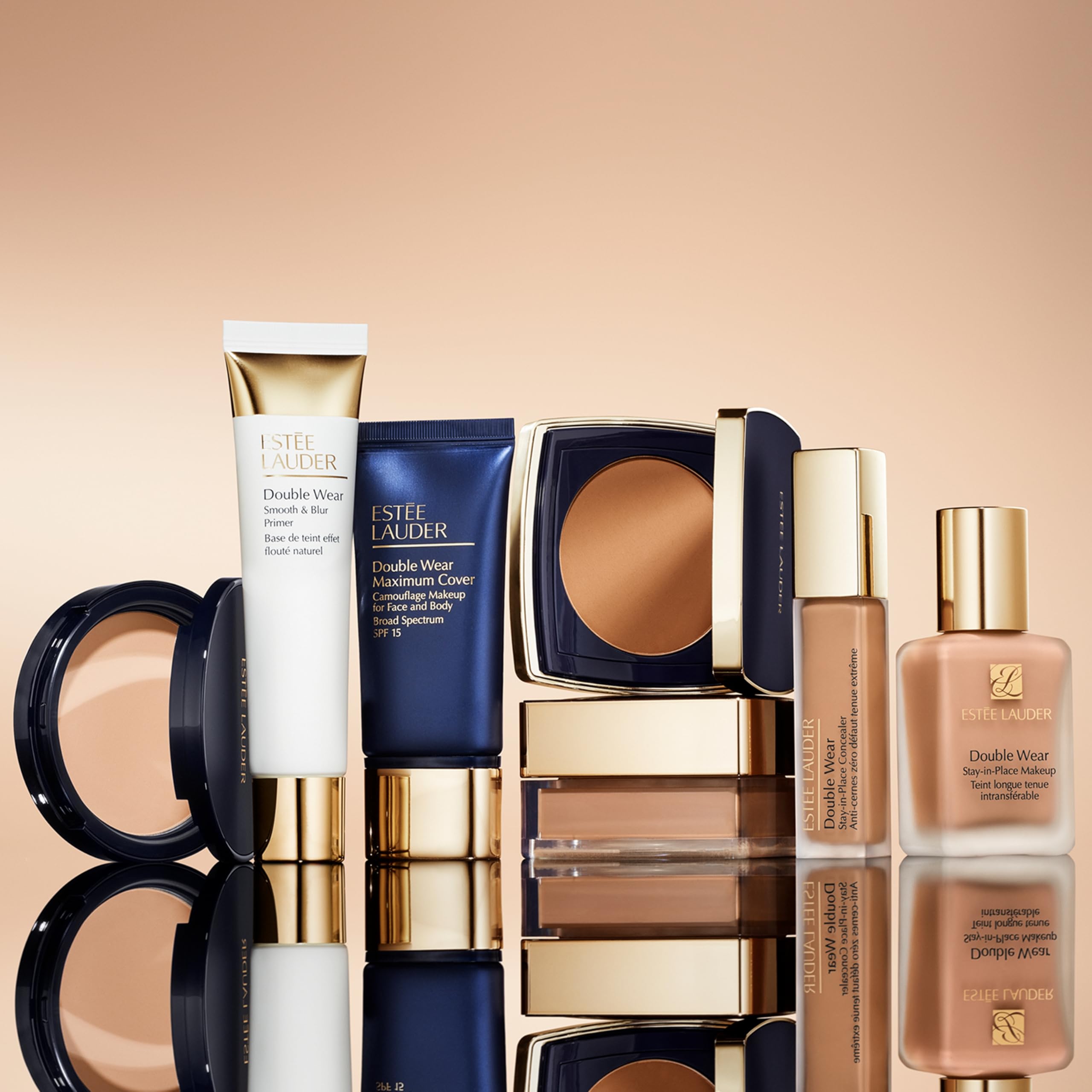 Est'ee Lauder Double Wear Stay-in-Place Matte Powder Veil | Pressed Setting Powder Compact with Puff | Face Powder, Translucent Light, 8.5 g