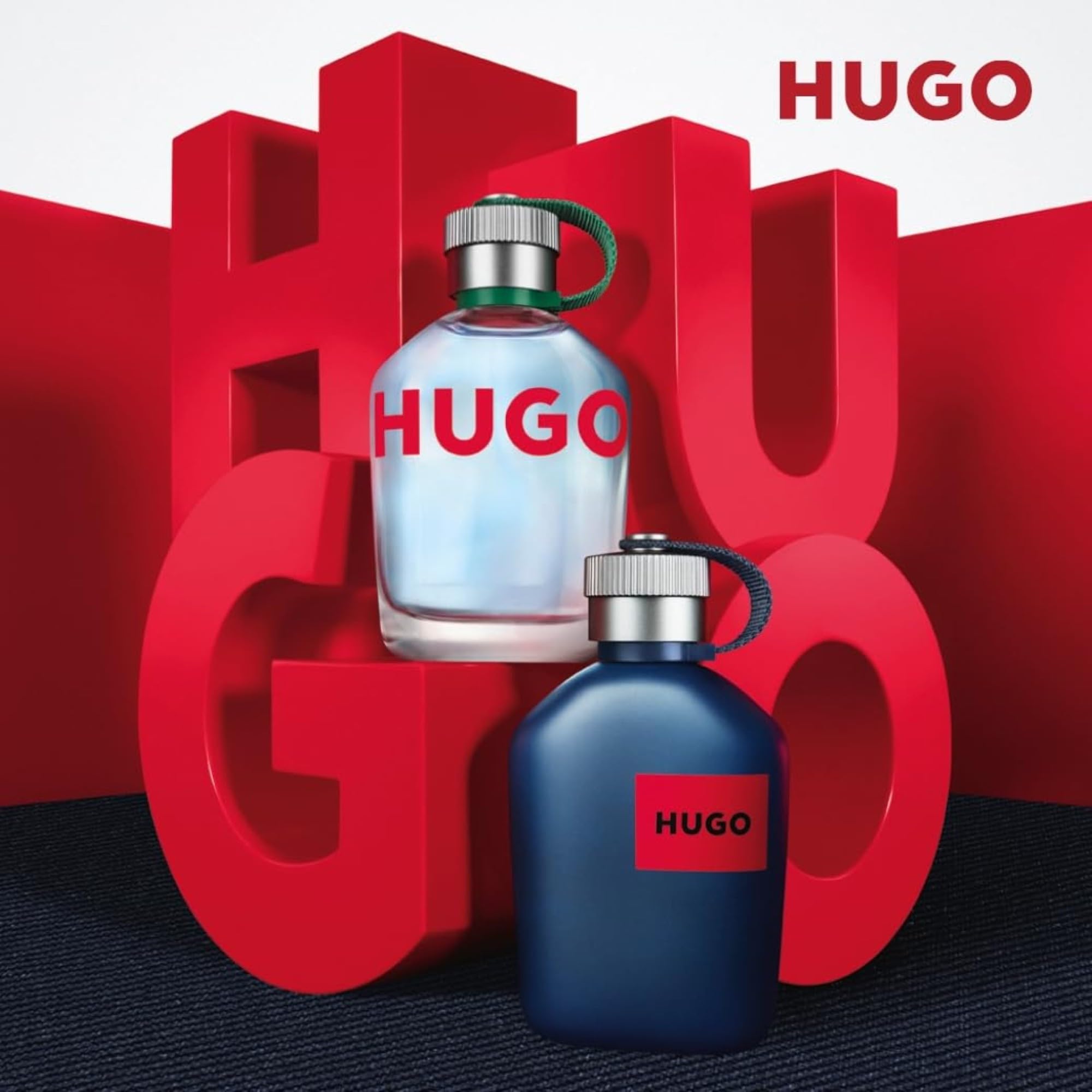 HUGO Man Eau de Toilette, Men's Perfume, Notes of Crispy Green Apple and Fir Balsam, Aromatic Fragrance, Medium Longevity, 200ml - Damaged Box