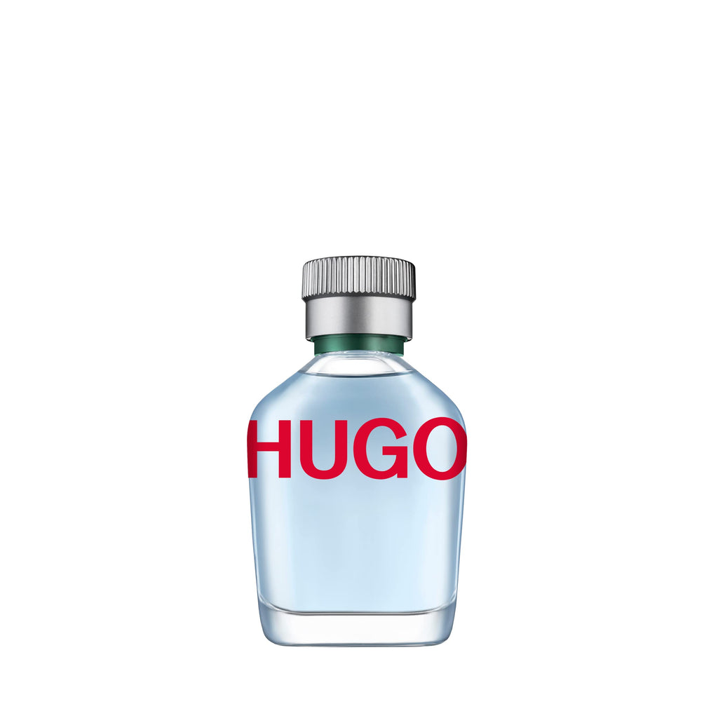 HUGO Man Eau de Toilette, Men's Perfume, Notes of Crispy Green Apple and Fir Balsam, Aromatic Fragrance, Medium Longevity, 200ml - Damaged Box