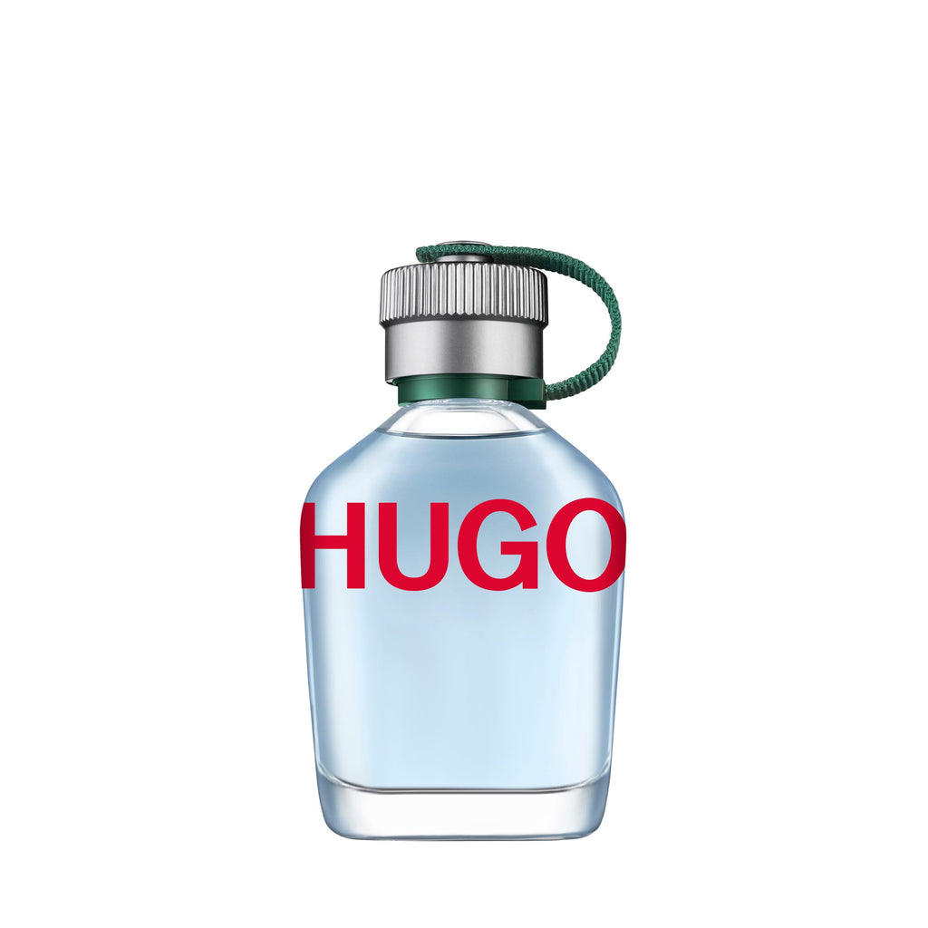 HUGO Man Eau de Toilette, Men's Perfume, Notes of Crispy Green Apple and Fir Balsam, Aromatic Fragrance, Medium Longevity, 200ml - Damaged Box