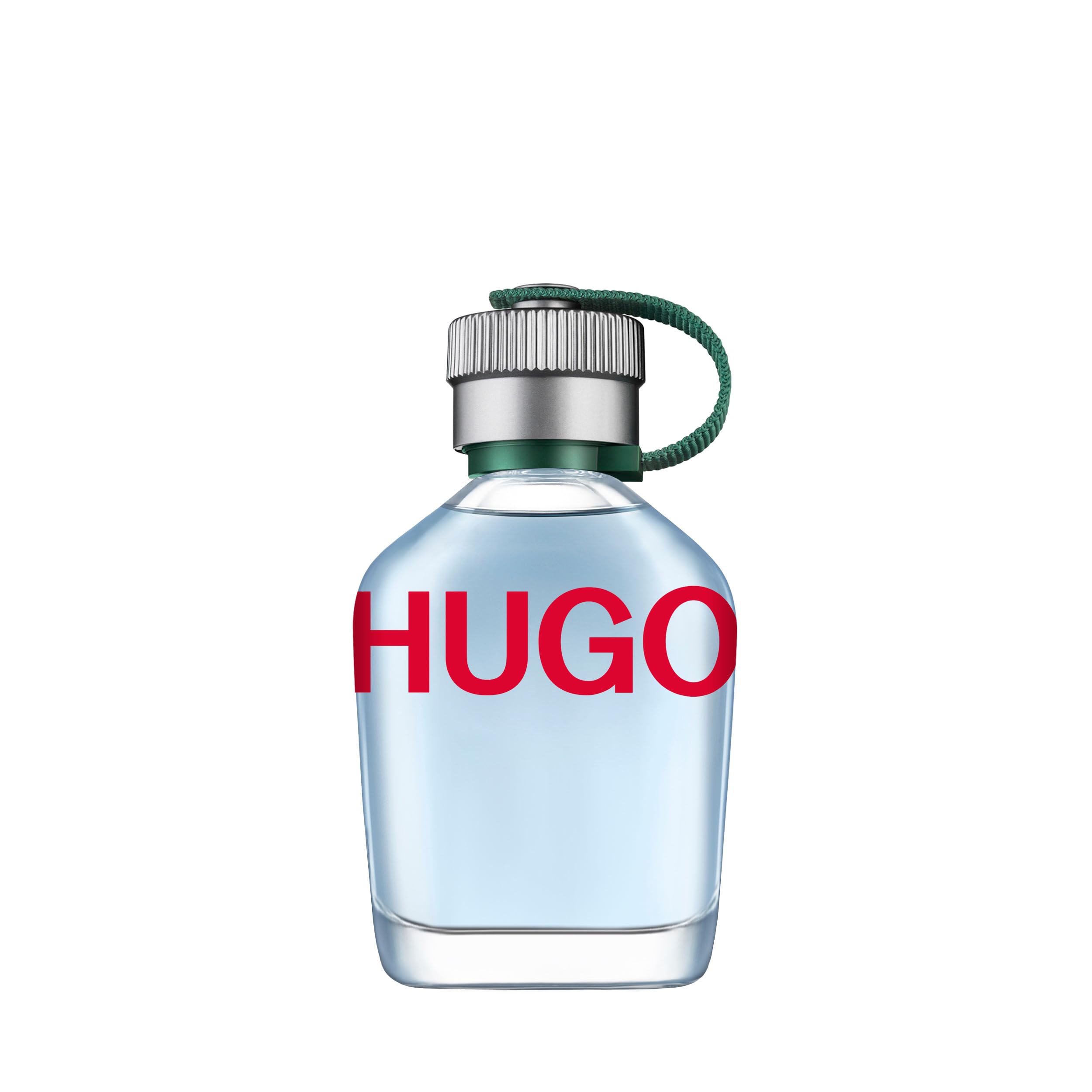 HUGO Man Eau de Toilette, Men's Perfume, Notes of Crispy Green Apple and Fir Balsam, Aromatic Fragrance, Medium Longevity, 200ml - Damaged Box