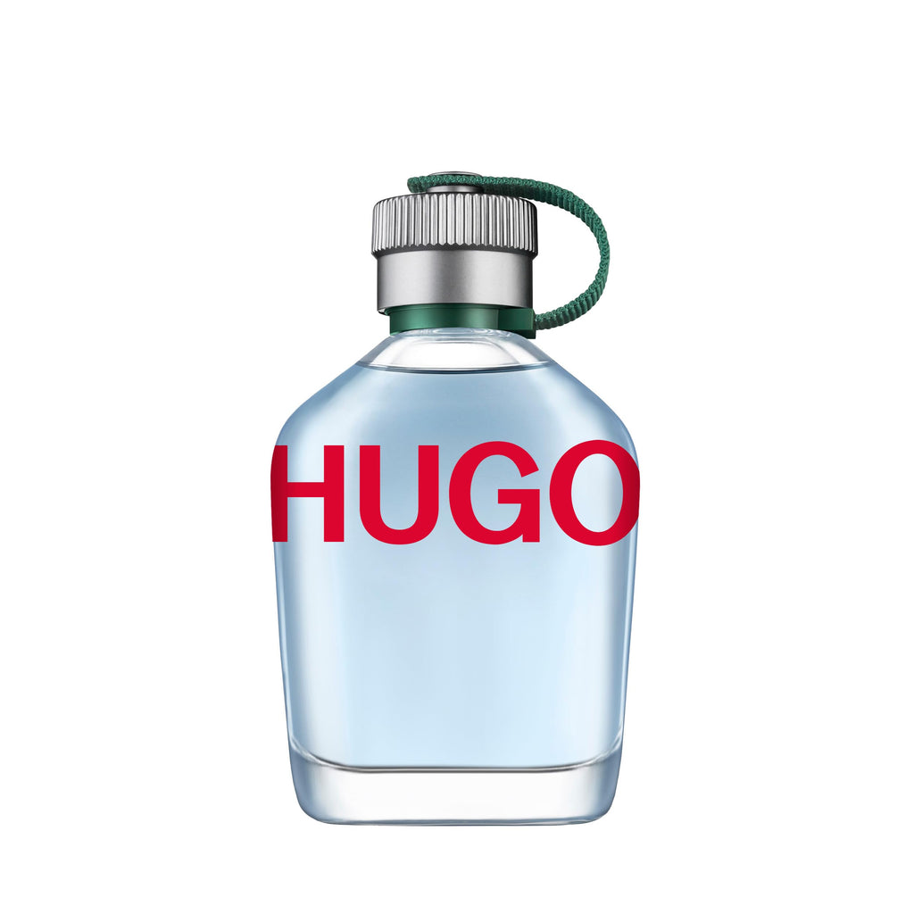 HUGO Man Eau de Toilette, Men's Perfume, Notes of Crispy Green Apple and Fir Balsam, Aromatic Fragrance, Medium Longevity, 200ml - Damaged Box