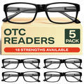 Gaoye 5-Pack Reading Glasses Men Women - Blue Light Blocking Computer Readers Eyeglasses - Damaged Box