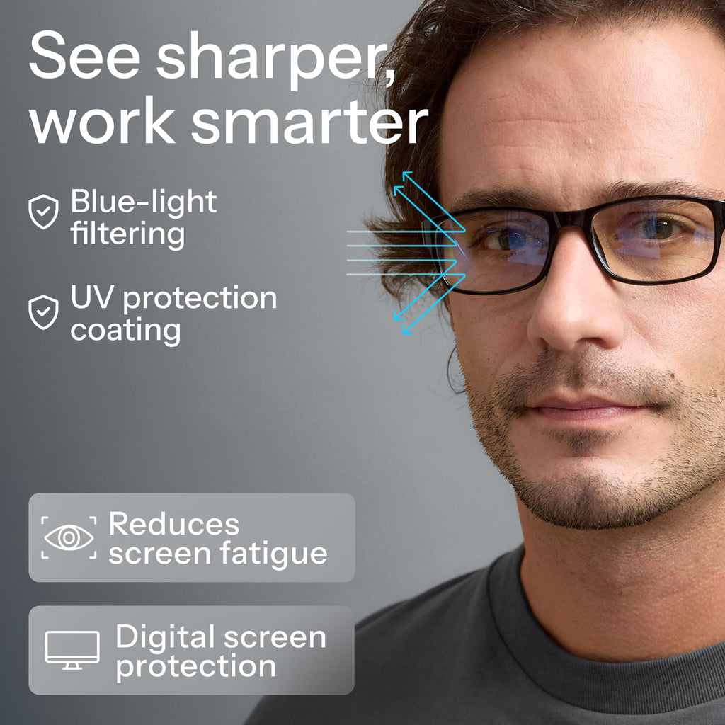 Gaoye 5-Pack Reading Glasses Men Women - Blue Light Blocking Computer Readers Eyeglasses - Damaged Box