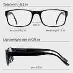 Gaoye 5-Pack Reading Glasses Men Women - Blue Light Blocking Computer Readers Eyeglasses - Damaged Box