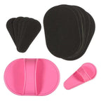 HELEVIA Exfoliating Hair Removal Pads Set - Smooth Skin Pad & Exfoliation Fine Sandpaper - Arm Leg Face Upper Lip Remover - Pink - Damaged Box
