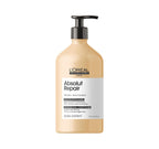 L'Oreal Professionnel Serie Expert Absolut Repair Shampoo 1500ml Large Salon Size for Damaged Hair with Quinoa and Protein