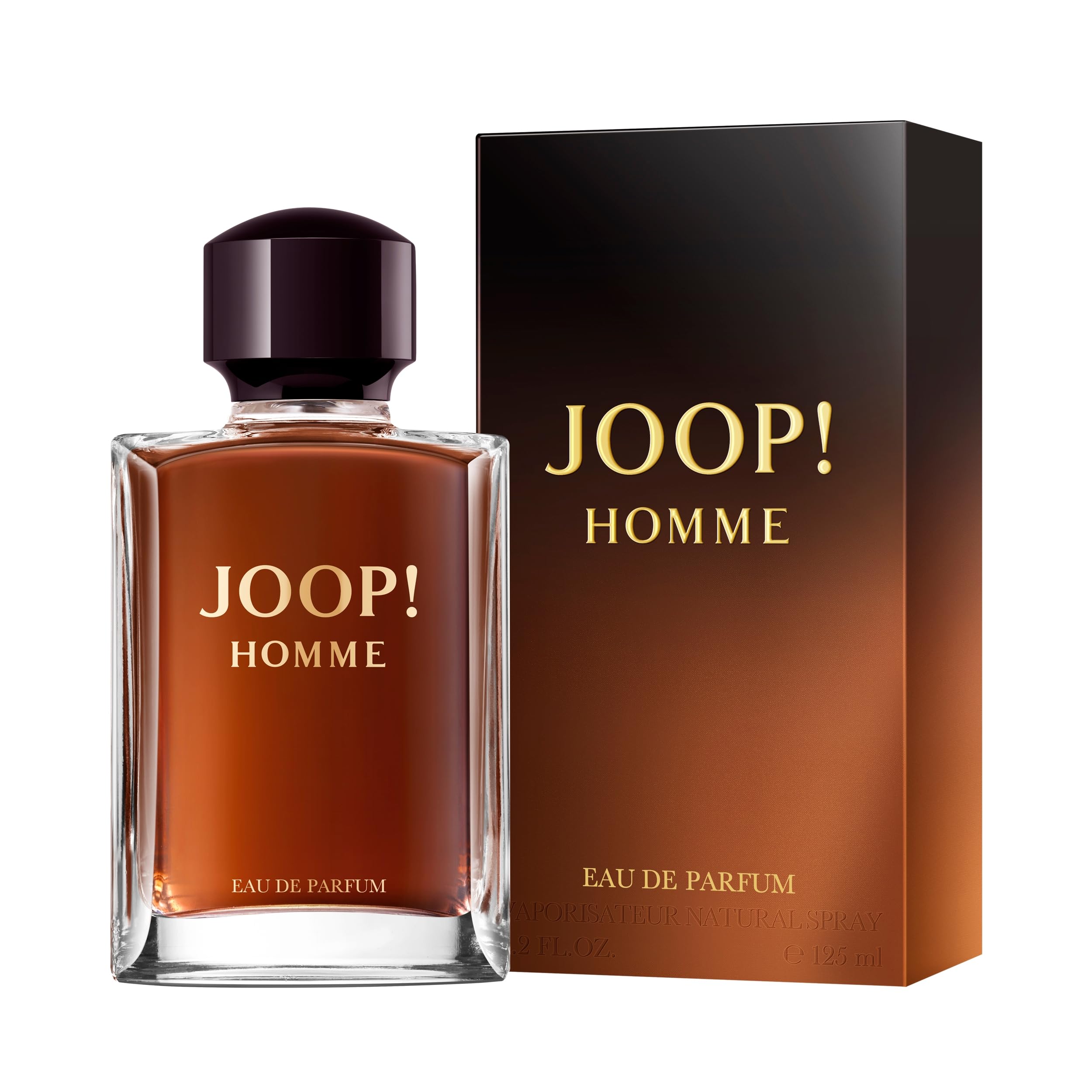 JOOP! Homme - Eau de Parfum for Men - Woody Fragrance with Notes of Fresh Hazelnut, Cardamom and Tonka Bean Accord - High Longevity - 125ml - Damaged Box