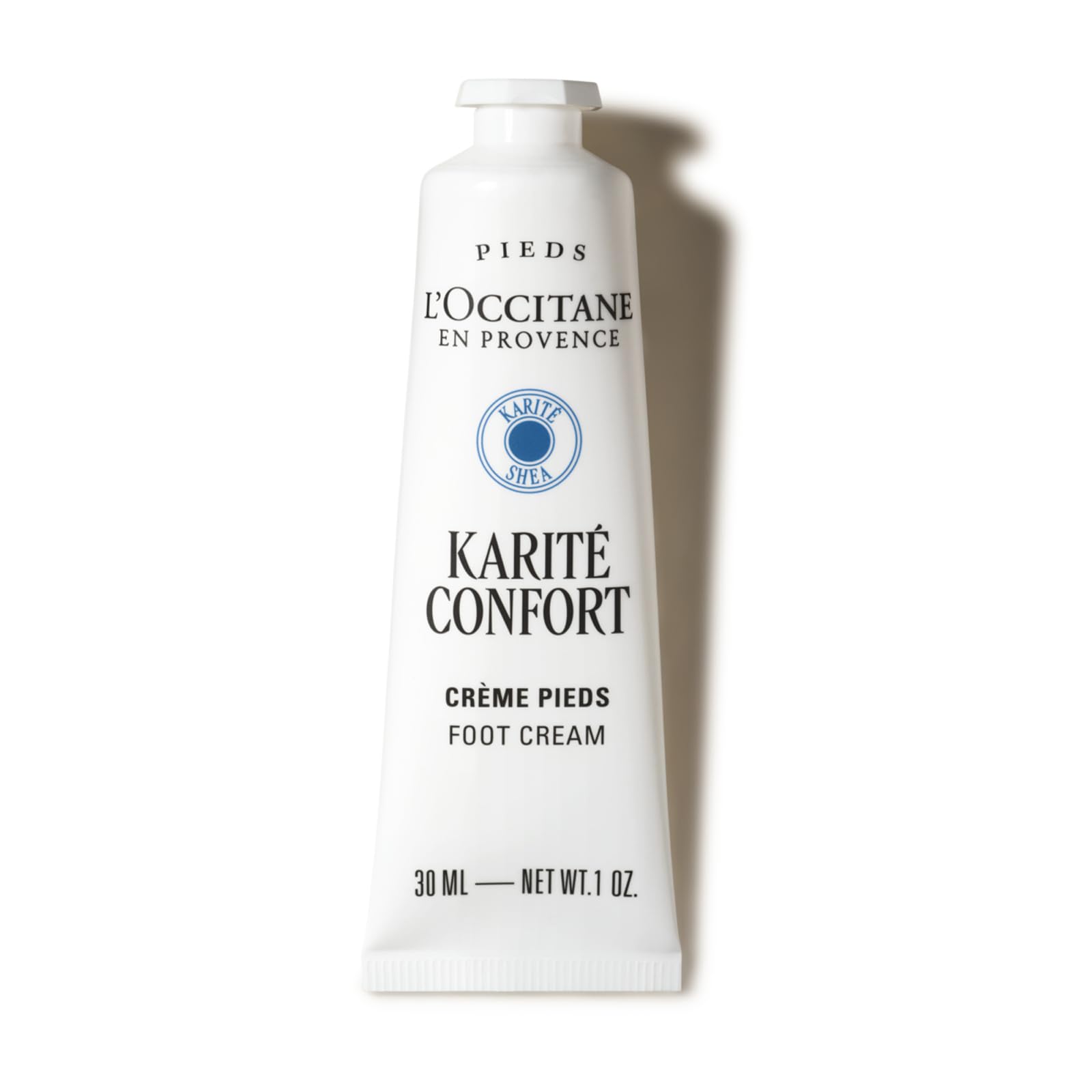 L'OCCITANE - Shea (Karit'e Confort) Foot Cream - 150 ml - Nourishing and repairing - Made in France - Damaged Box