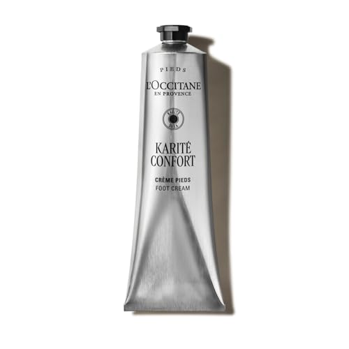 L'OCCITANE - Shea (Karit'e Confort) Foot Cream - 150 ml - Nourishing and repairing - Made in France - Damaged Box