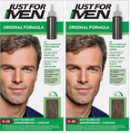 Just for Men Original Formula Hair Dye - Medium Brown H35 - Restores Natural Colour