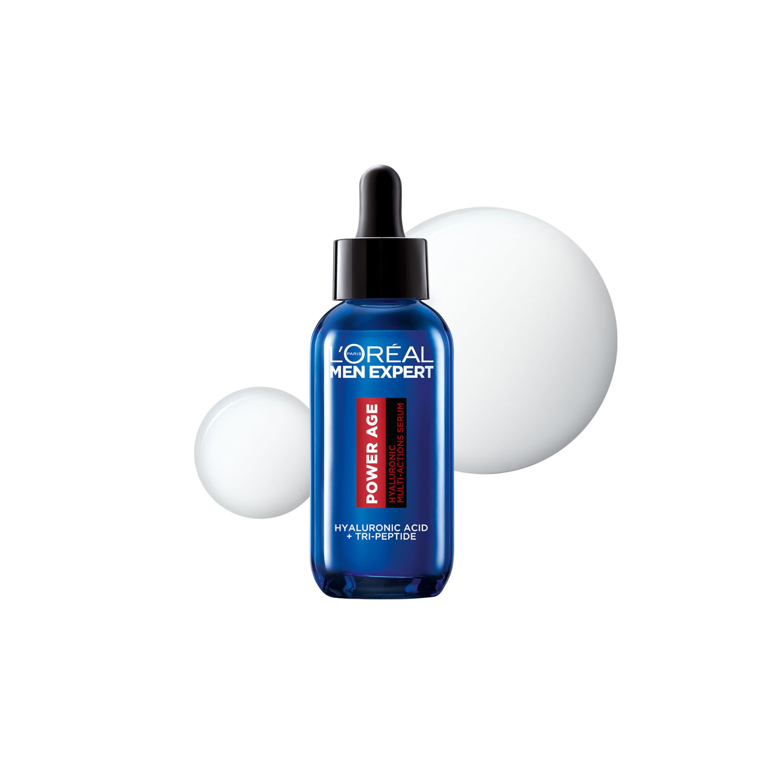 L'Oreal Men Expert Power Age Serum - Hyaluronic Acid - Anti-Ageing - Firms & Smooths Skin - 30ml - Very Good