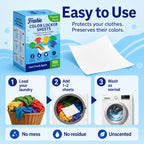 Freshie Colour Catcher Sheets - 100 Pack Laundry Dye Transfer Prevention for Mixed Colour Washes, All Fabrics - Damaged Box
