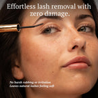 iLashUK Lash Remover Serum - Eyelash Extension Glue Remover with Vitamin E & Castor Oil - Spiral Brush Wand - Gentle Formula - Damaged Box