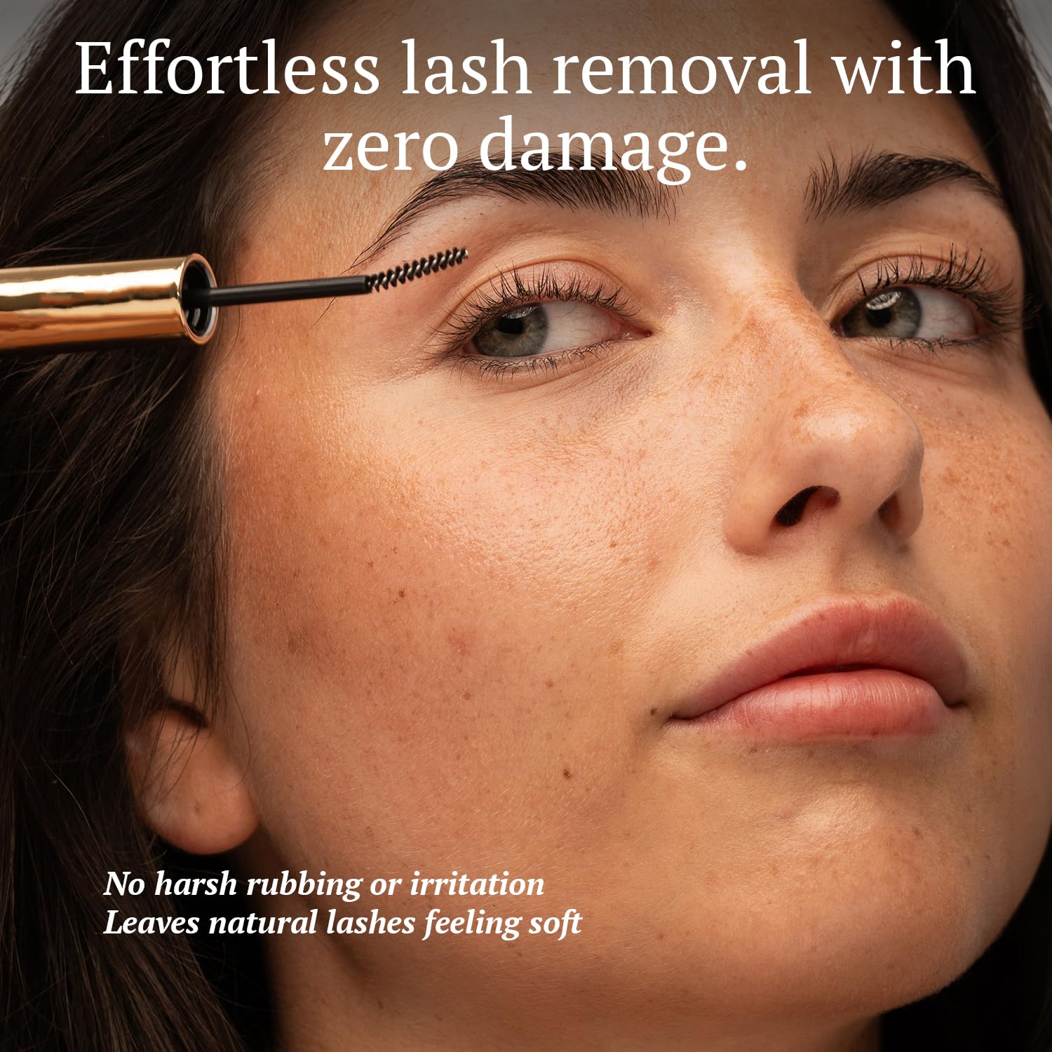 iLashUK Lash Remover Serum - Eyelash Extension Glue Remover with Vitamin E & Castor Oil - Spiral Brush Wand - Gentle Formula - Damaged Box
