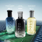 BOSS Bottled Striking Lavender Eau de Parfum for Men, With Notes of Fougere and Woody Moss 50ml - Damaged Box