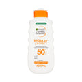 Garnier Ambre Solaire Hydra 24H Protect Sun Lotion SPF50+ 400ml - Water Resistant, Non-Greasy, Vitamin E