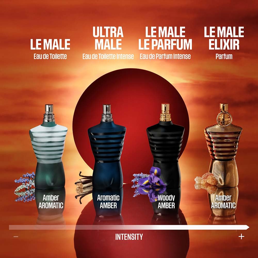 JEAN PAUL GAULTIER Le Male Elixir Parfum 125ml Men's Fragrance Spray