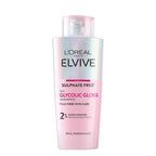 L'Oreal Paris Elvive Glycolic Gloss Shampoo 200ml - Sulphate Free, Smooth & Shiny Hair, Dull Hair - Damaged Box