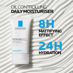 La Roche-Posay Effaclar MAT+, Mattifying Face Moisturiser, For Oily Skin, Visible Pores, Salicylic Acid, Glycerin, Sebolyse, Oil Control, 8H Mattifying, 40ml - Damaged Box