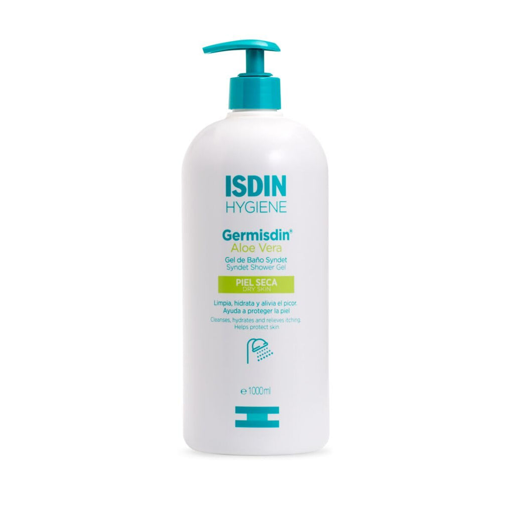 ISDIN Germisdin Original Syndet Shower Gel (1000ml) | Shower gel for daily use
