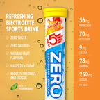 HIGH5 Zero Electrolyte Tablets with Vitamin C - Tropical, 160 Tablets, 8-Pack - Sugar-Free Hydration & Performance - Damaged Box - BBE 01/2028