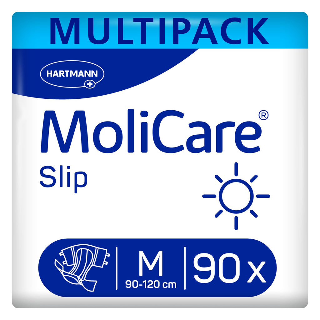 MoliCare Slip Night Adult Nappies - Large, 35-59" (120-150cm) - Severe Incontinence Pads - 30 Pack - Damaged Box