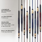 Lancome Le Stylo Waterproof Eyeliner Pencil 03 Brown Matte 0.35g Long Lasting Retractable Eye Liner with Smudger Tip - Damaged Box