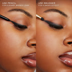 Lancome Le Stylo Waterproof Eyeliner Pencil 03 Brown Matte 0.35g Long Lasting Retractable Eye Liner with Smudger Tip - Damaged Box