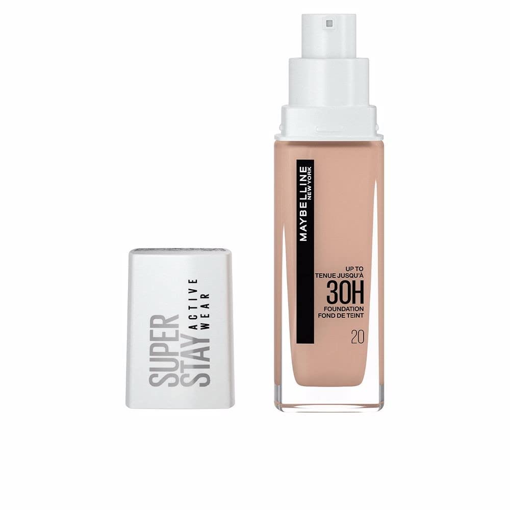 Superstay Active Wear Liquid Foundation 20 Cameo Full Coverage 30 Hour Long Lasting