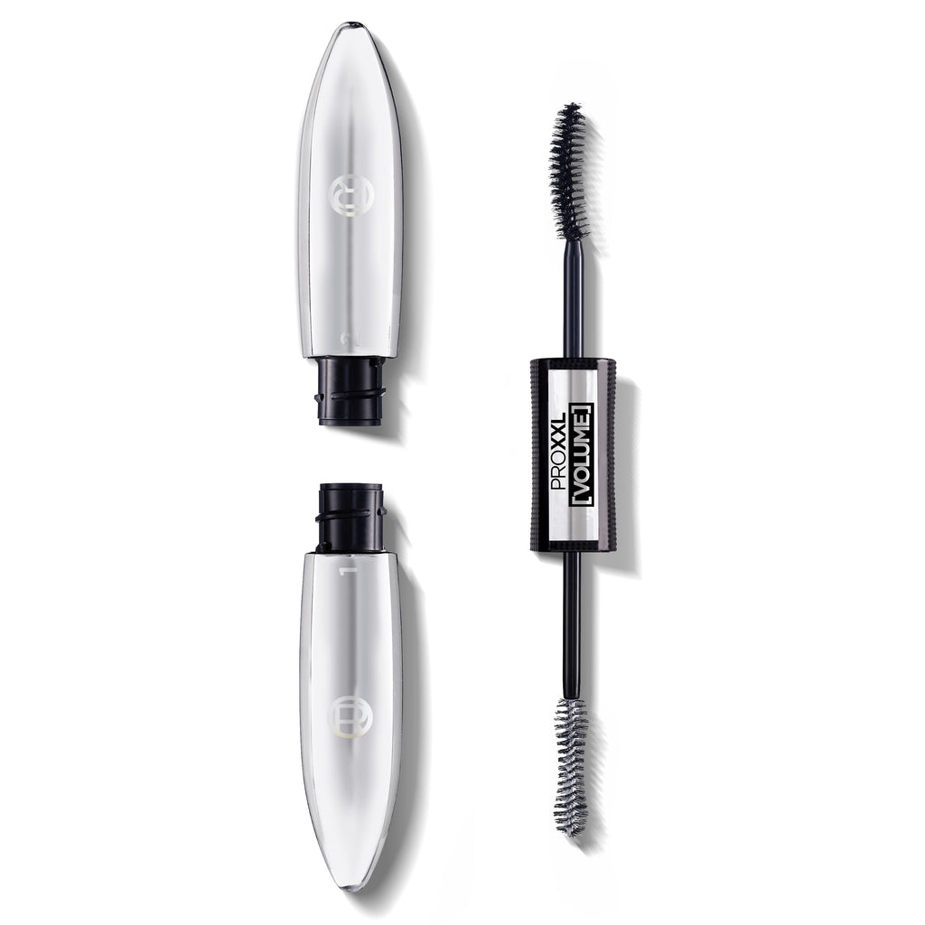 L'Oreal Paris Double Extension Mascara Waterproof - Black - Lengthening & Volumising - 2 x 6ml - Damaged Box