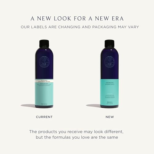 Neal's Yard Remedies Aromatic Foaming Bath - Helps the Mind & Body - Relax & Unwind - 300ml (worth lb24) - BBE 07/2028