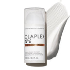 Olaplex No.6 Bond Smoother: Leave-In Styling Treatment | Smooths, Conditions, & Strengthens | Frizz Control for Up to 72 Hours | For Coily, Curly, Straight, and Wavy, 100 mL / 3.3 Fl. Oz.