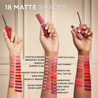 L'Oreal Paris Infallible Matte Resistance Liquid Lipstick 120 Major Crush, Longwear, Hyaluronic Acid, Transfer-Resistant