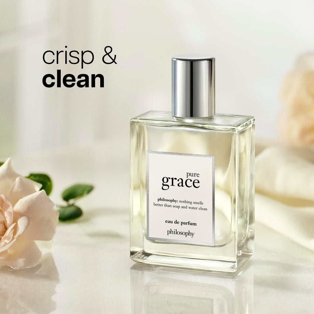 Philosophy Pure Grace Eau de Parfum 60ml Spray for Women - Fresh Clean Scent EDP Fragrance - Damaged Box Packaging