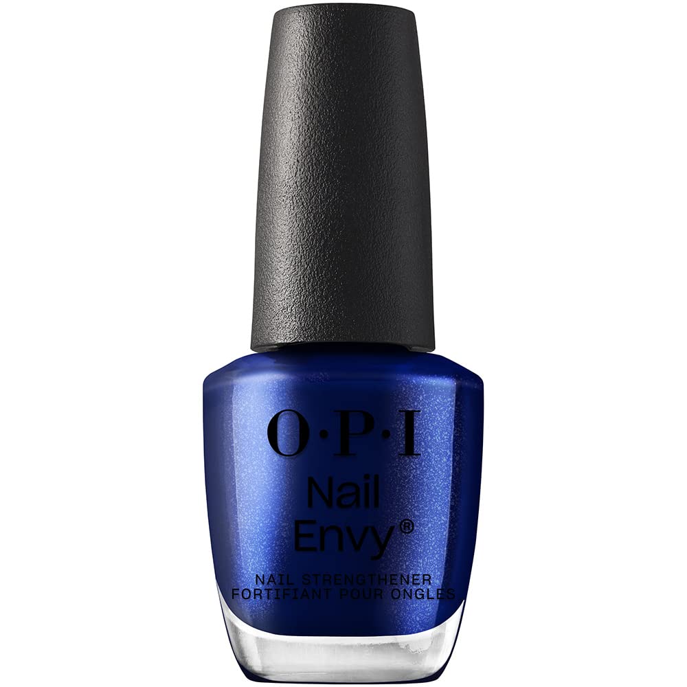 OPI Nail Envy Nail Polish, Strong Nail Strengthener Treatment For Strong Nails, Vegan Nail Repair and Strenght for Damaged Nails, White Nail Polish Alpine Snow 15ml - Damaged Box