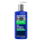 Regaine Pre-Growth 2in1 Shampoo & Conditioner 248ml - Triple Acid Complex for Hair Regrowth Treatment Prep - Damaged Box