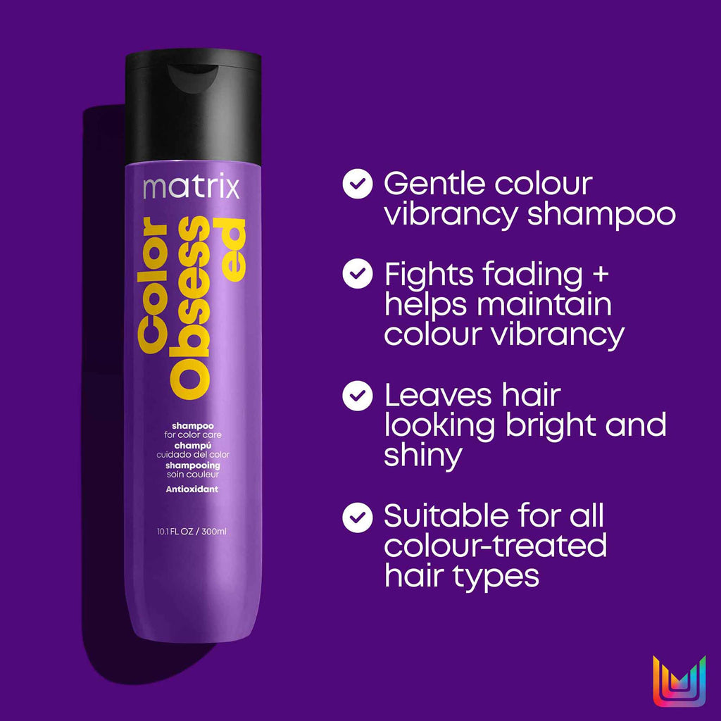 Matrix | Color Obsessed | Shampoo to Cleanse and Help Maintain Coloured Hair, Total Results