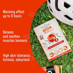 Puressentiel Muscles & Joints Heating Pat Patches, 3 Count, 14 Essential Oils, Capsicum, Soothing Warmth, 8-Hour Relief - Damaged Box