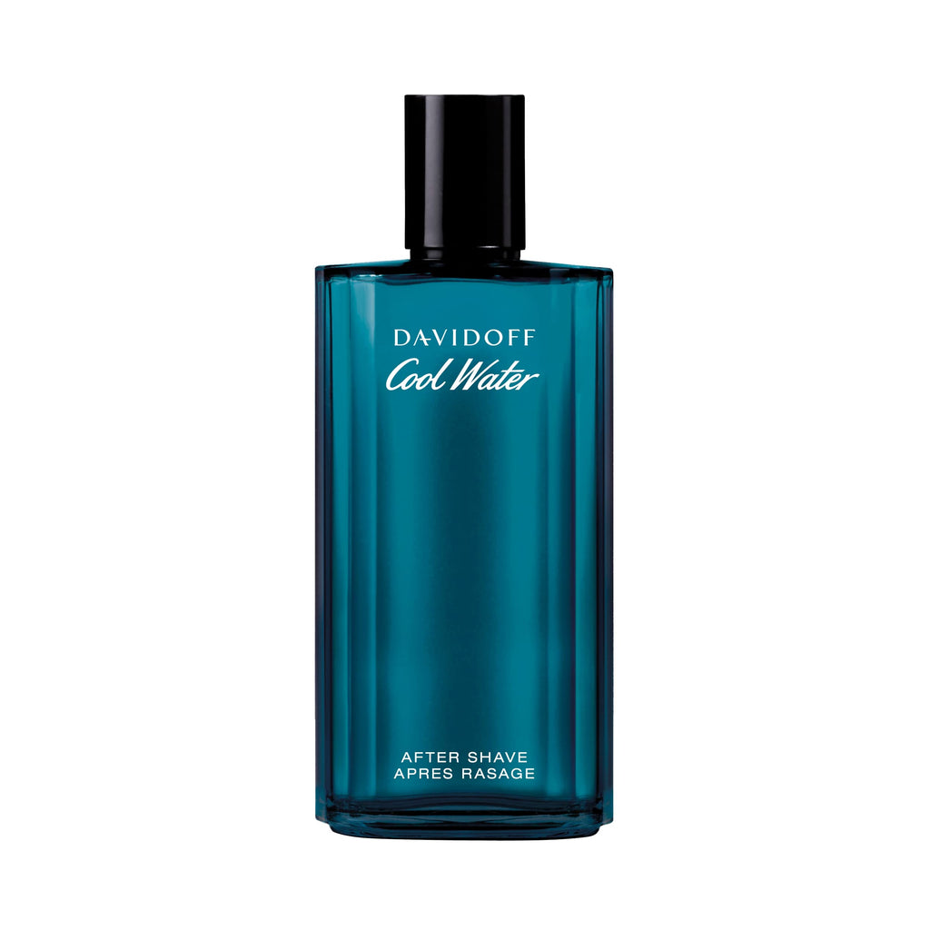 Davidoff Cool Water After Shave for Men 125ml Aromatic Fragrance with Mint and Lavender Notes Splash Lotion Men's Grooming - Damaged Box