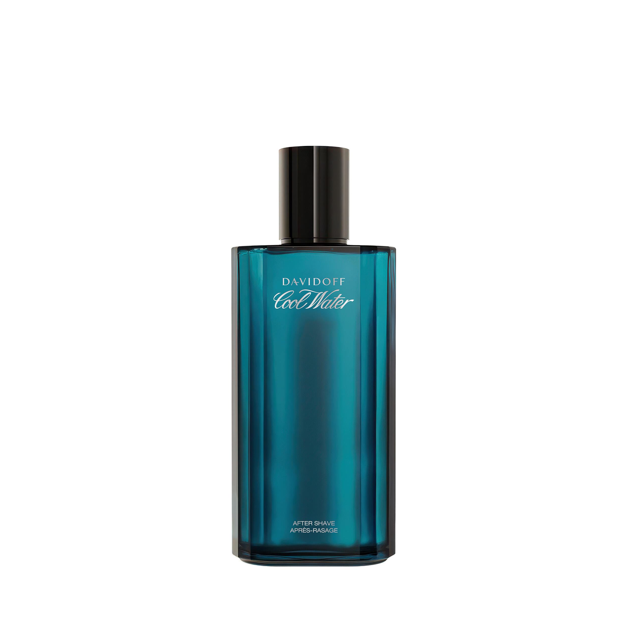 Davidoff Cool Water After Shave for Men 125ml Aromatic Fragrance with Mint and Lavender Notes Splash Lotion Men's Grooming - Damaged Box