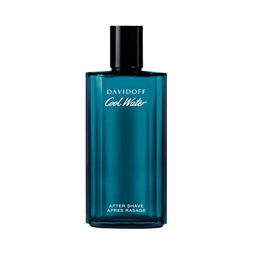 Davidoff Cool Water After Shave for Men 125ml Aromatic Fragrance with Mint and Lavender Notes Splash Lotion Men's Grooming - Damaged Box
