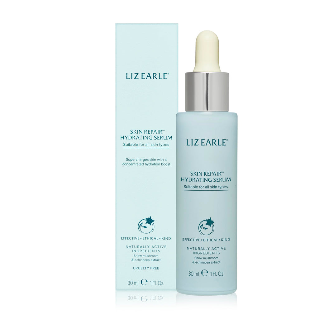 Liz Earle Skin RepairTM Hydrating Serum with Snow Mushroom and Echinacea Extract for All Skin Types, 30ml