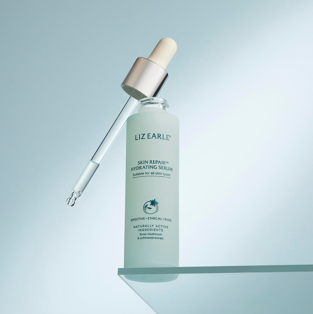 Liz Earle Skin RepairTM Hydrating Serum with Snow Mushroom and Echinacea Extract for All Skin Types, 30ml