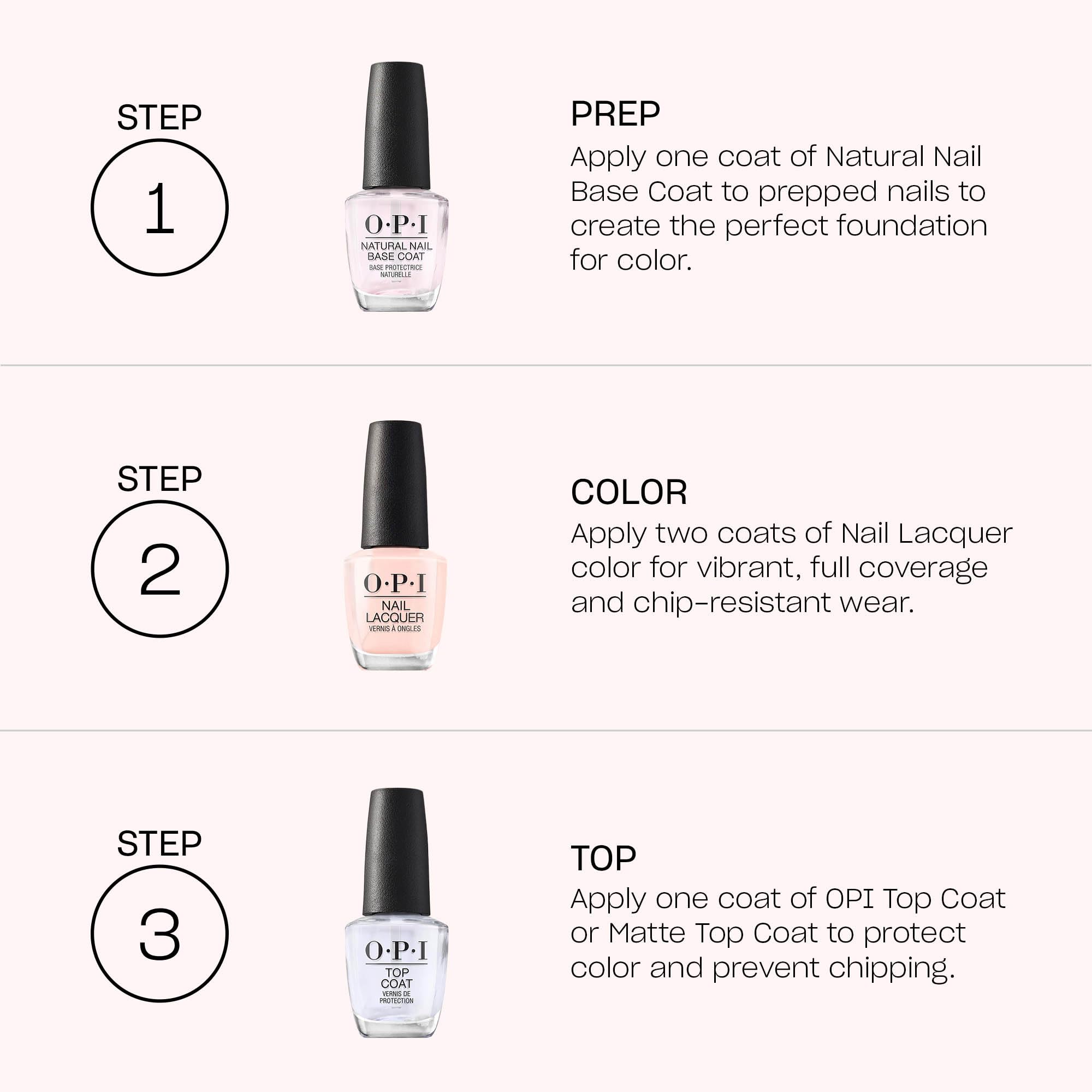 OPI The New OPIcons Nail Lacquer Collection - Long-Lasting, Quick Dry Luxury Varnish for Manicure & Pedicure - 2 Piece Duo Set - OPI'm a Bubble Bunny & Big Apple Energy (2x15ml)