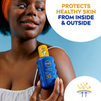 NIVEA SUN Protect & Moisture Sun Spray SPF 30 - 200ml Moisturising Suncream - UVA UVB Protection, No White Cast