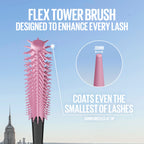 Maybelline Lash Sensational Sky High Mascara - Cosmic Black - Volumizing Thickening Lengthening Washable with Bamboo Extract