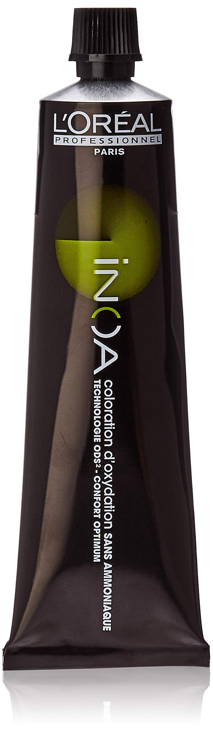 L'Oreal INOA Hair Colour 6.1 Dark Ash Blonde 60ml Permanent Ammonia-Free Professional Dye - Damaged Box