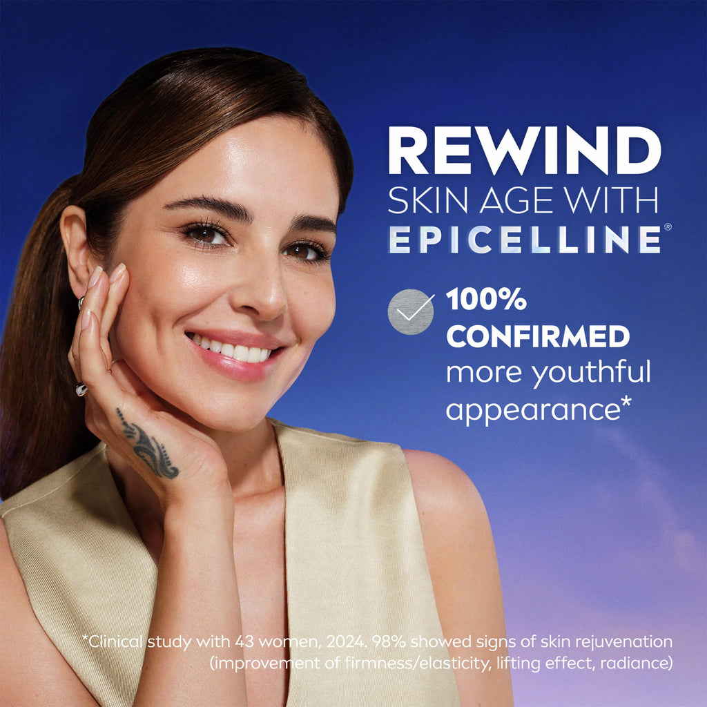 NIVEA CELLULAR Epigenetics Age Rewind Face Serum, 30ml Anti-Wrinkle Hyaluronic Acid Serum for Firmer Skin - Damaged Box
