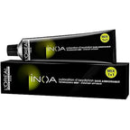 L'Oreal INOA Hair Colour 6.1 Dark Ash Blonde 60ml Permanent Ammonia-Free Professional Dye - Damaged Box